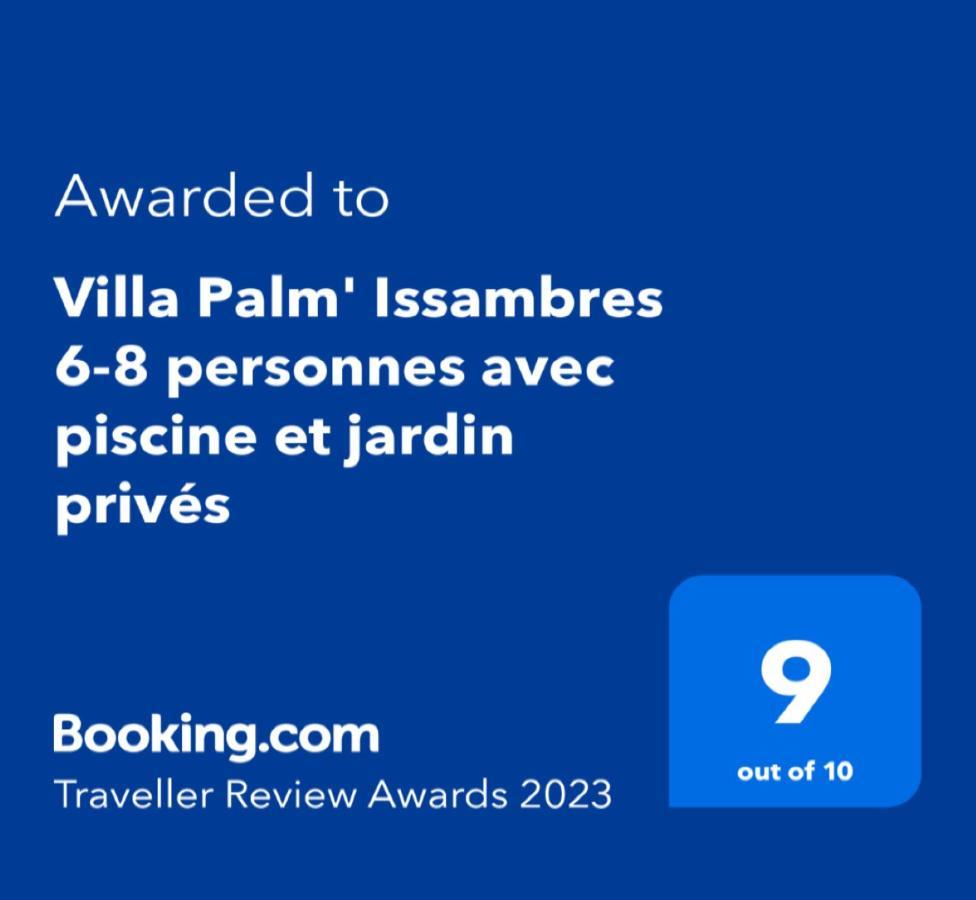 Villa Palm' Issambres 6-8 personnes avec piscine et jardin privés La Garonnette-Plage Extérieur photo